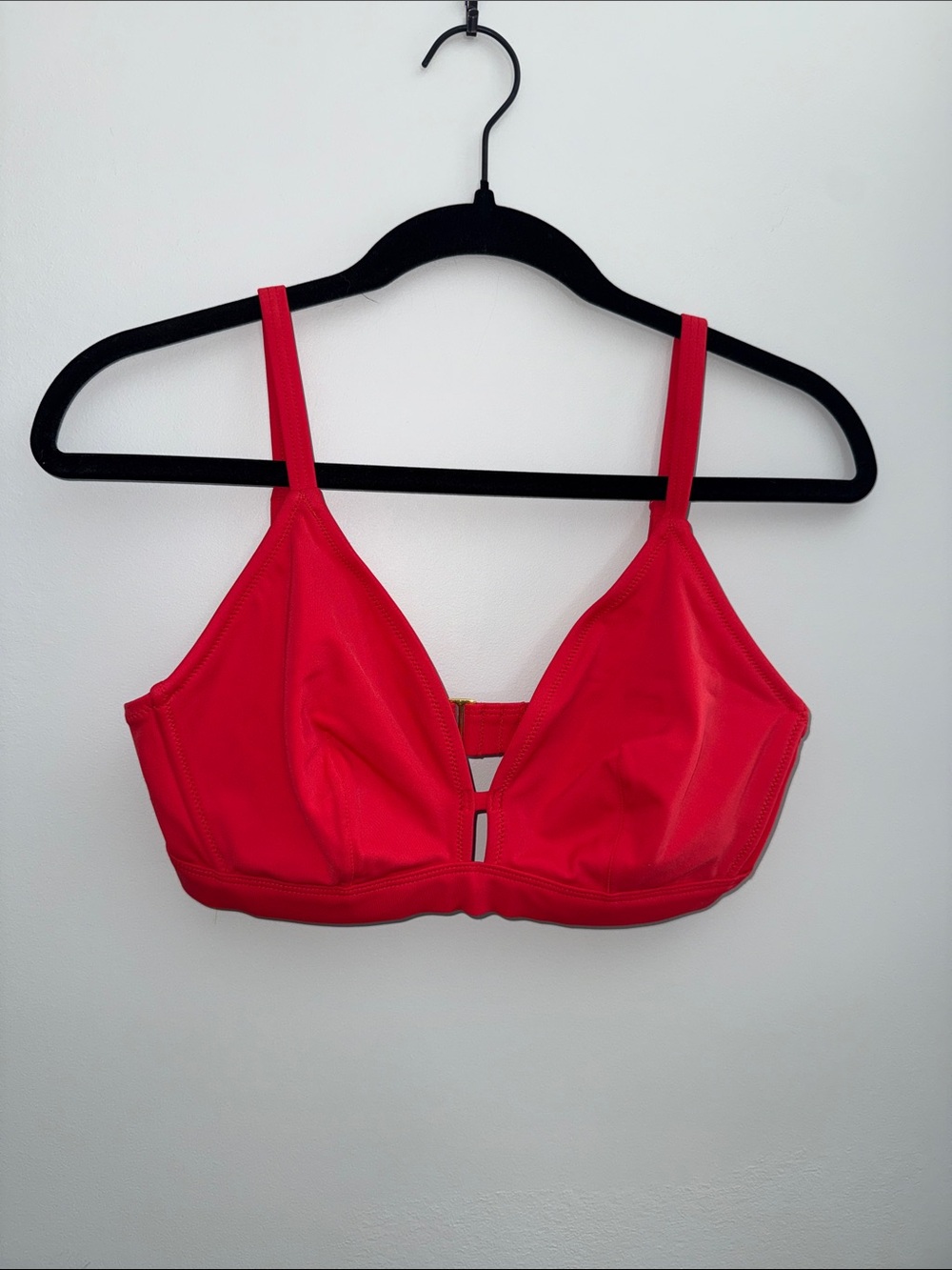 Lively Red V-Neck Wireless Bralette